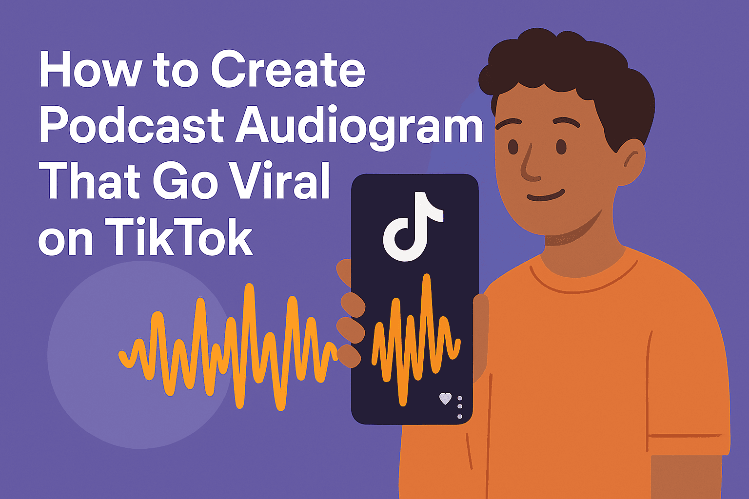 How to Create Podcast Audiograms That Go Viral on TikTok
