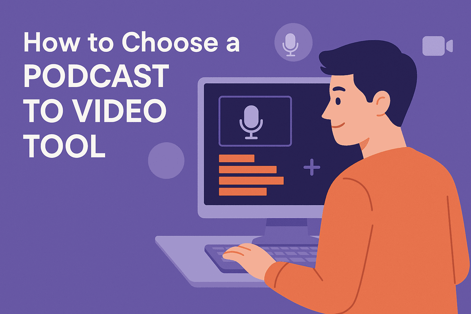 How to Choose a Podcast to Video Tool