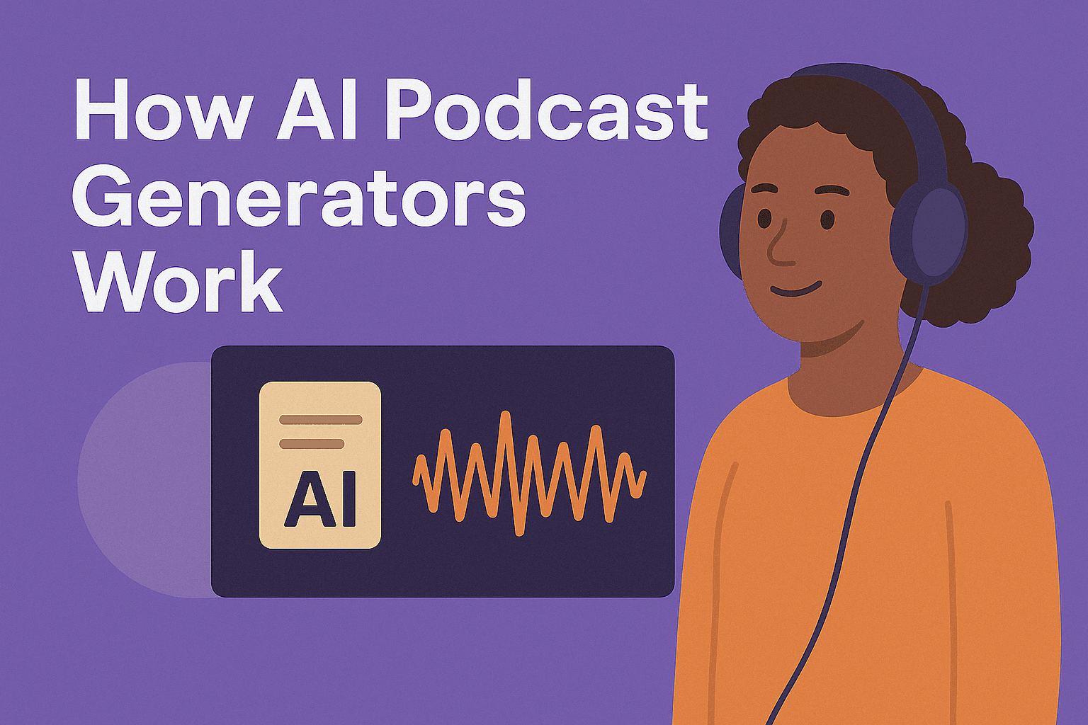 How AI Podcast Generators Work: Behind the Scenes of a Revolution