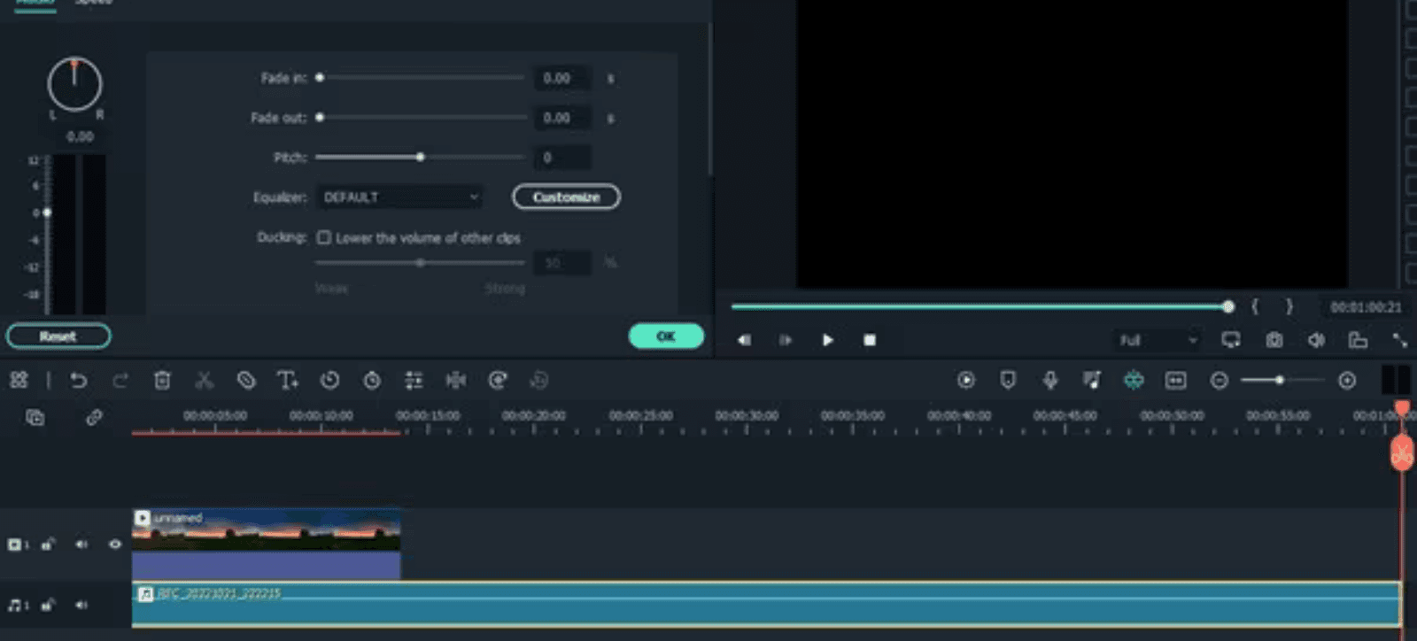 An editor is editing My first million's podcast on GarageBrand's podcast editing software with its features on his Macbook