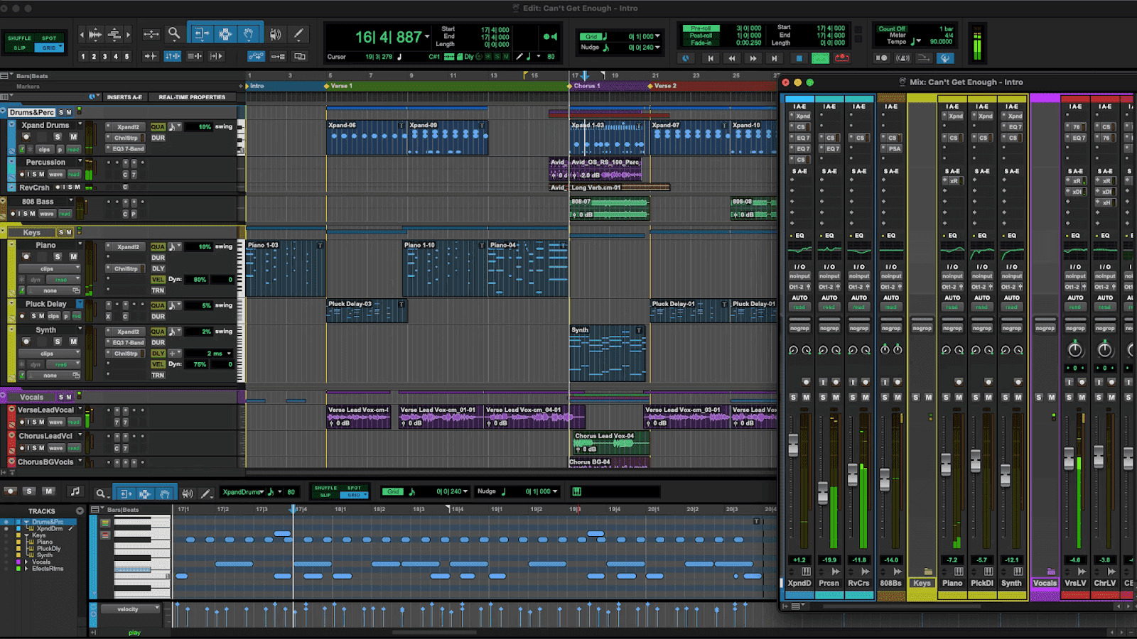A podcast editing software called pro tools features and options to edit a podcast